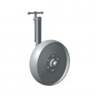 Front depth control wheel RZZ.08.000-03