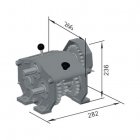 Assembled gear mechanism 108.00.2020A-03