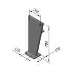 Stilt left RZZ.60.02.100