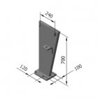 Stilt right RZZ.60.01.100