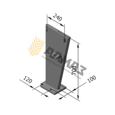 Stilt right RZZ.60.01.100