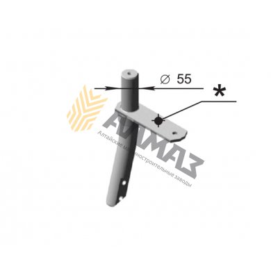 Cutter stilt (55 mm) 4х4 01.021.00.000