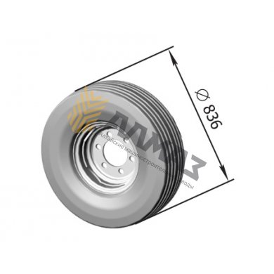 Wheel assembly RZZ.235.36.010 SB