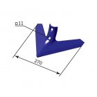 Seed-drill sweep "Omichka" (270 mm) SKS.01.08.080-02