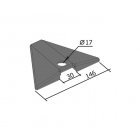 Backing plate RZZ.AYP.18-03.02.303