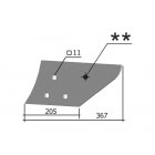 Skim coulter mouldboard RZZ.P.402-V