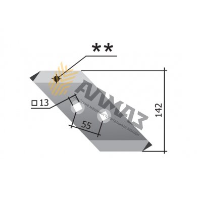 Lay point (right) RZZ.11.31.240
