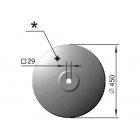 Disc LDG S-1-1-450-5-29 RZZ 407.001