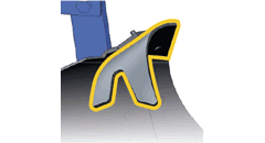 Оборудованы углоснимами