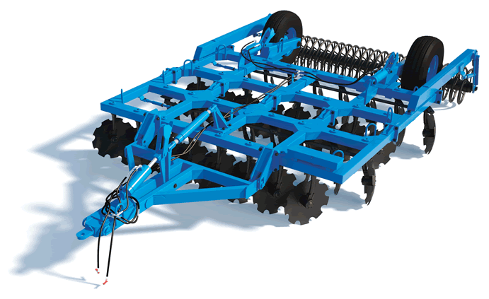 Disk harrow DANA BDP 3х4