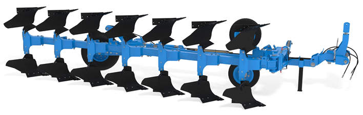 Reversible plow PERESVET PPO 5/7-35