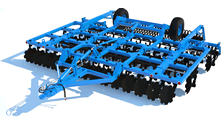 DANA four-row disc harrows