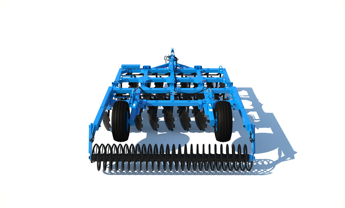 Disk harrow DANA 3x4: 3d модель