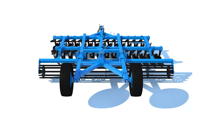 Disk harrow DANA 4x2: 3d модель