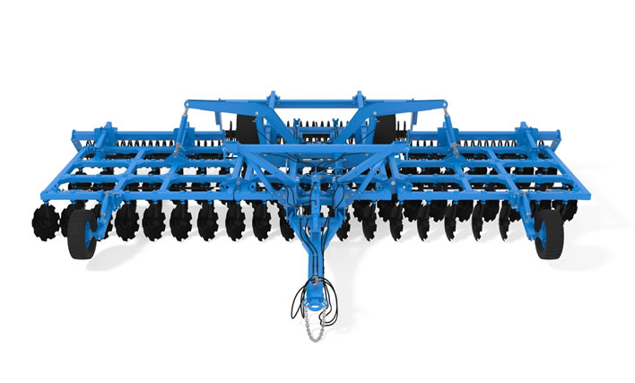 Disk harrow DANA 8x4-МТМ: 3d модель