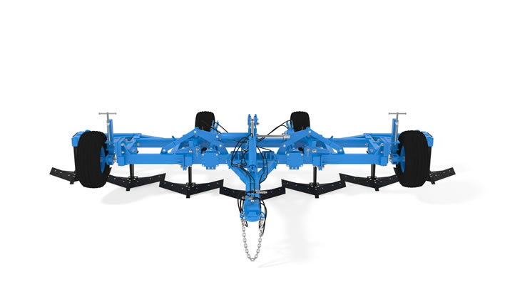 Subsurface plow STAVR PGP-7: 3d модель