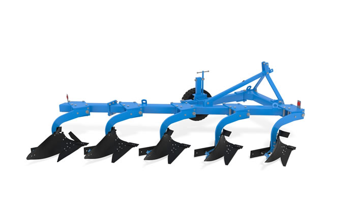 Mounted plow FINIST PNG-4/5-50К: 3d модель