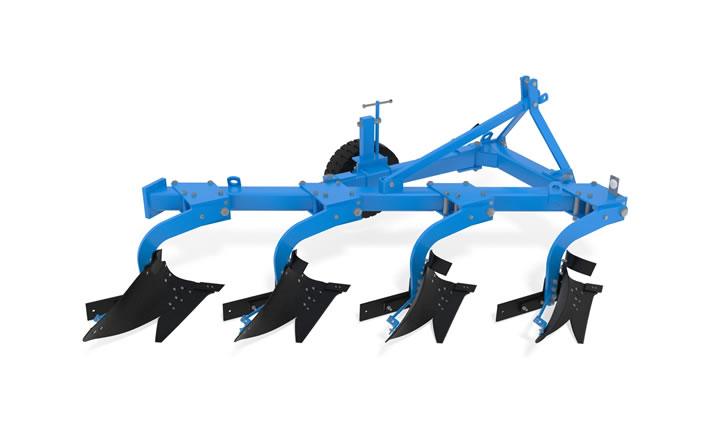 Mounted plow FINIST PNG-4-50К: 3d модель