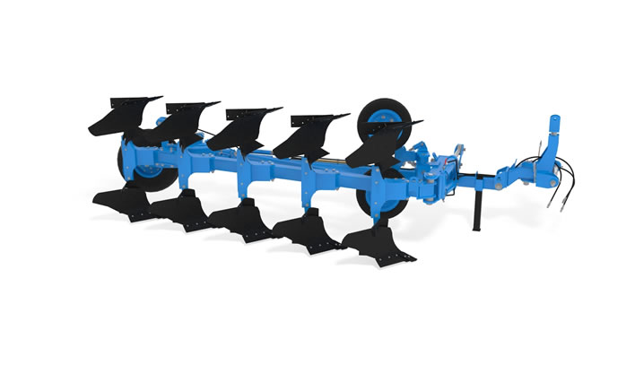 Reversible plowPERESVET PPO 5-35: 3d модель
