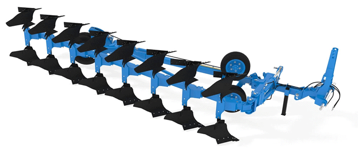 Reversible plow PERESVET PPO-8-35